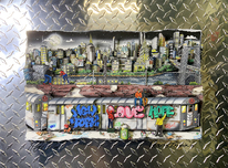 Charles Fazzino Art Charles Fazzino Art Tagging the Subway (SM)